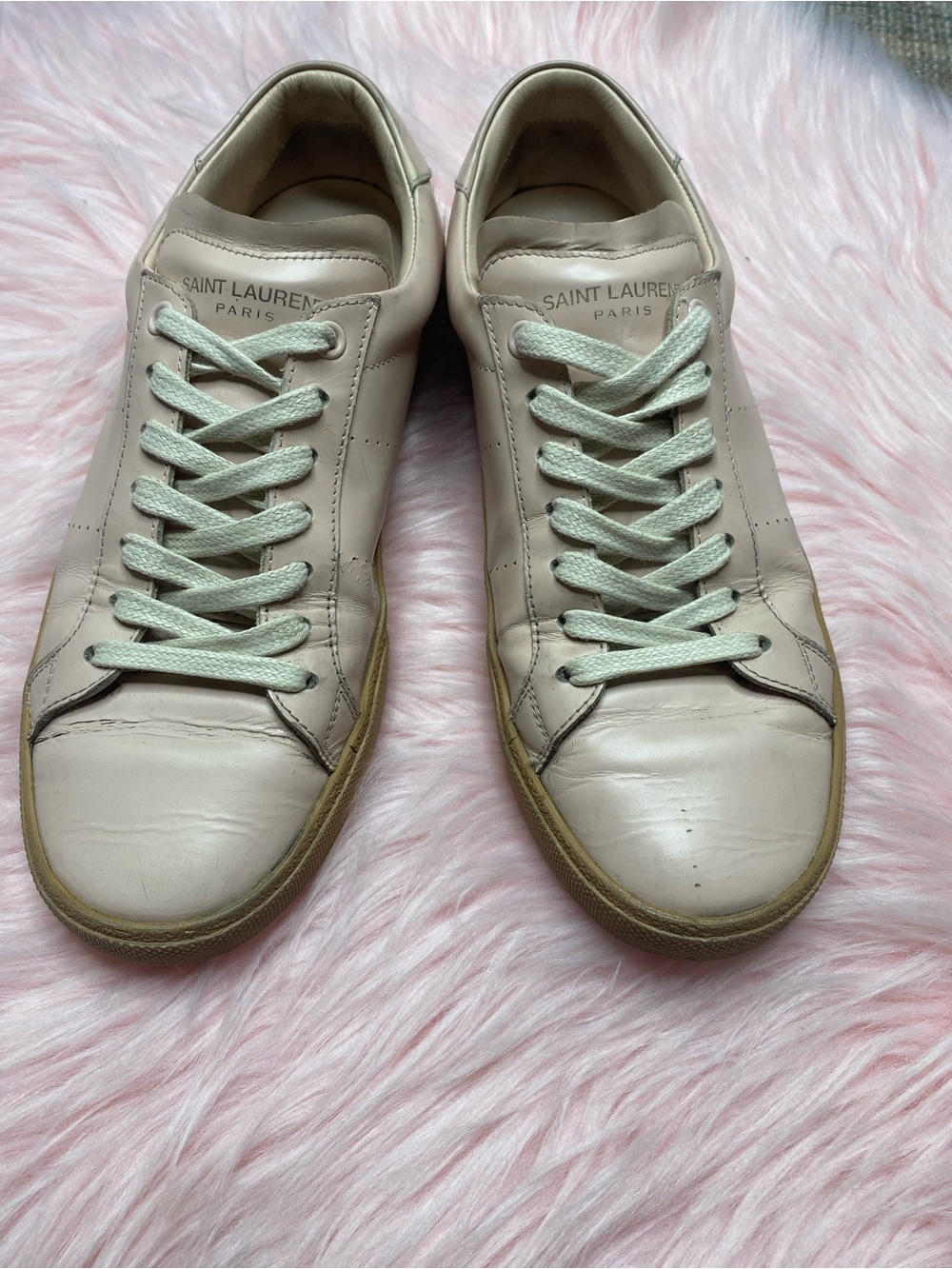 Saint Laurent Paris Low-Top Sneakers